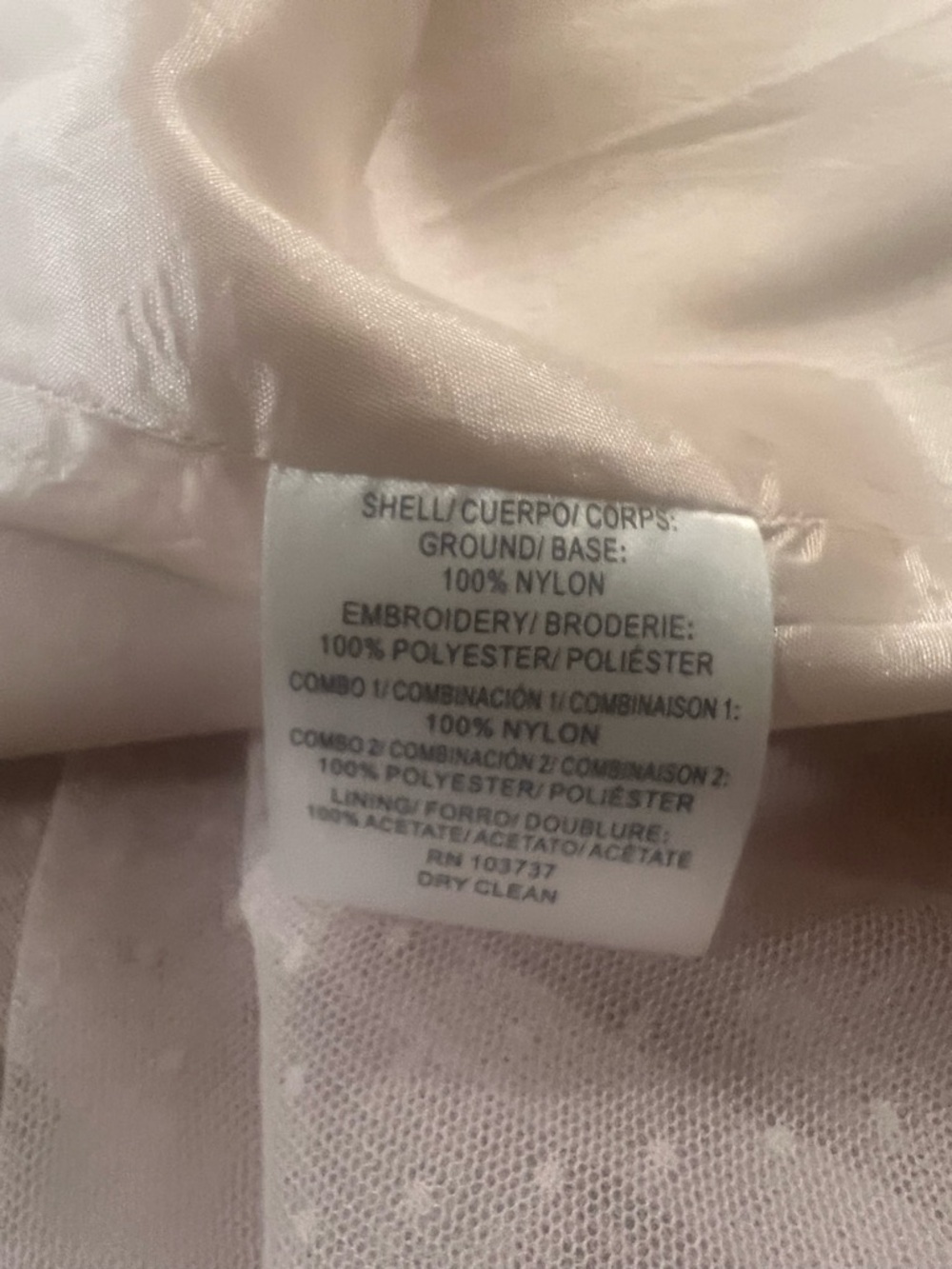 Donna Morgan Collections soft blush Pink Tulle Midi Skirt - Picture 8 of 8